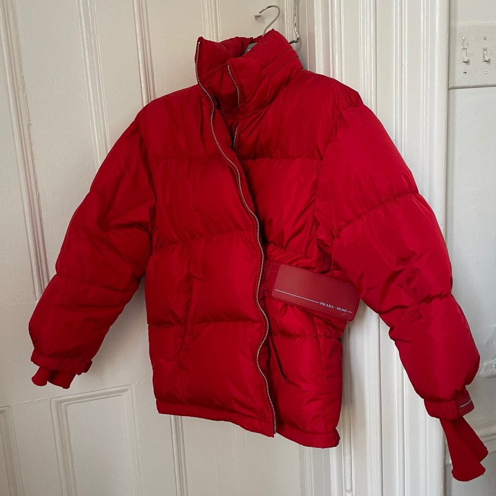 New PRADA Puffer Shell Down Jacket
